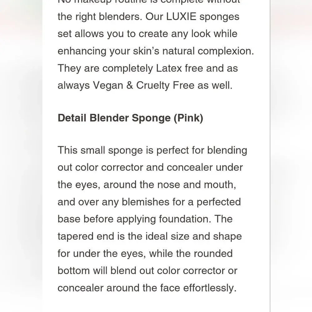 Luxie‎ Complete Sponge Set